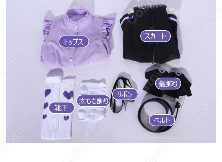 Re:ゼロから始める異世界生活 エミリア 生誕祭2023 コスプレ衣装-10