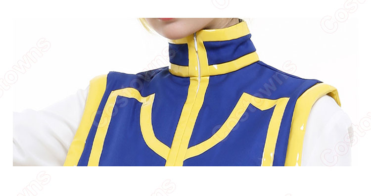 HUNTER×HUNTER クラピカ 戦う背中 コスプレ衣装-4