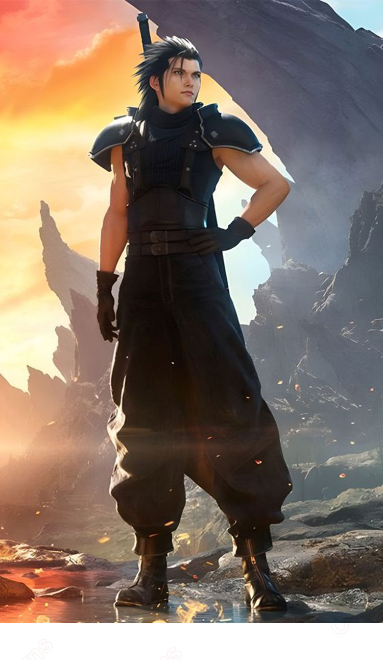 ファイナルファンタジーVII ザックス・フェア コスプレ衣装