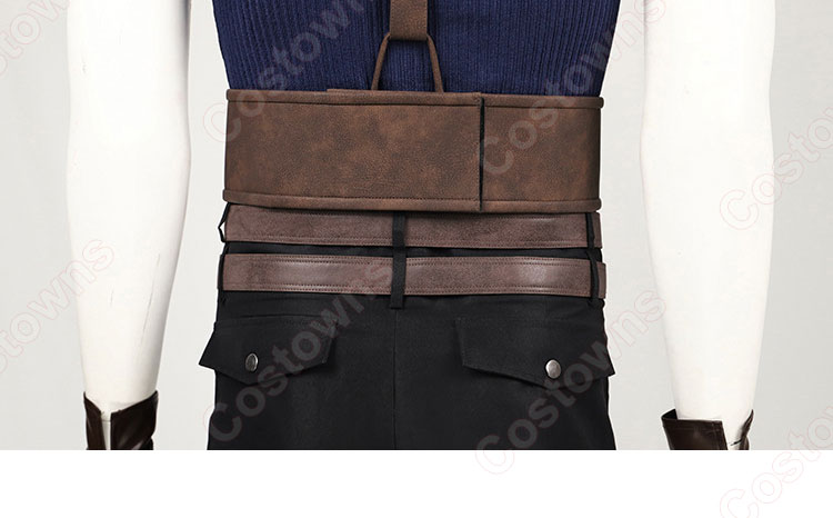 ファイナルファンタジーVII ザックス・フェア コスプレ衣装-8