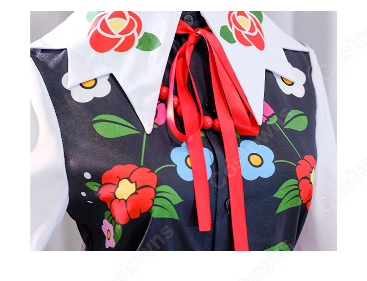 Re:ゼロから始める異世界生活 レム カントリードレス コスプレ衣装-4