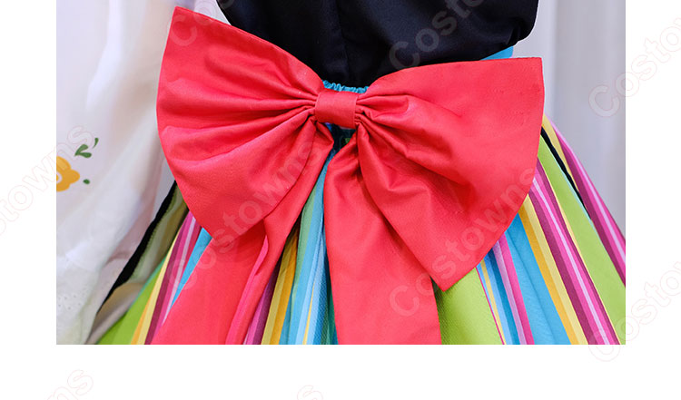 Re:ゼロから始める異世界生活 レム カントリードレス コスプレ衣装-5