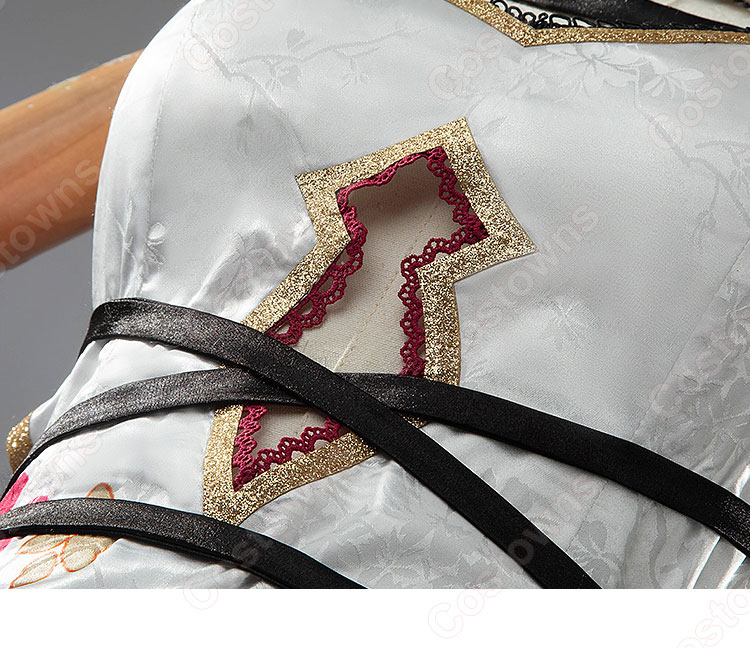 にじさんじ 夜見れな チャイナ服 コスプレ衣装-10