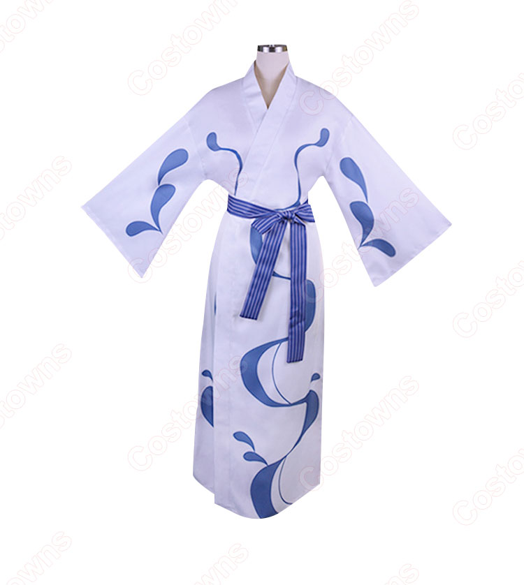 ゆらぎ荘の幽奈さん 湯ノ花幽奈 コスプレ衣装 浴衣-4