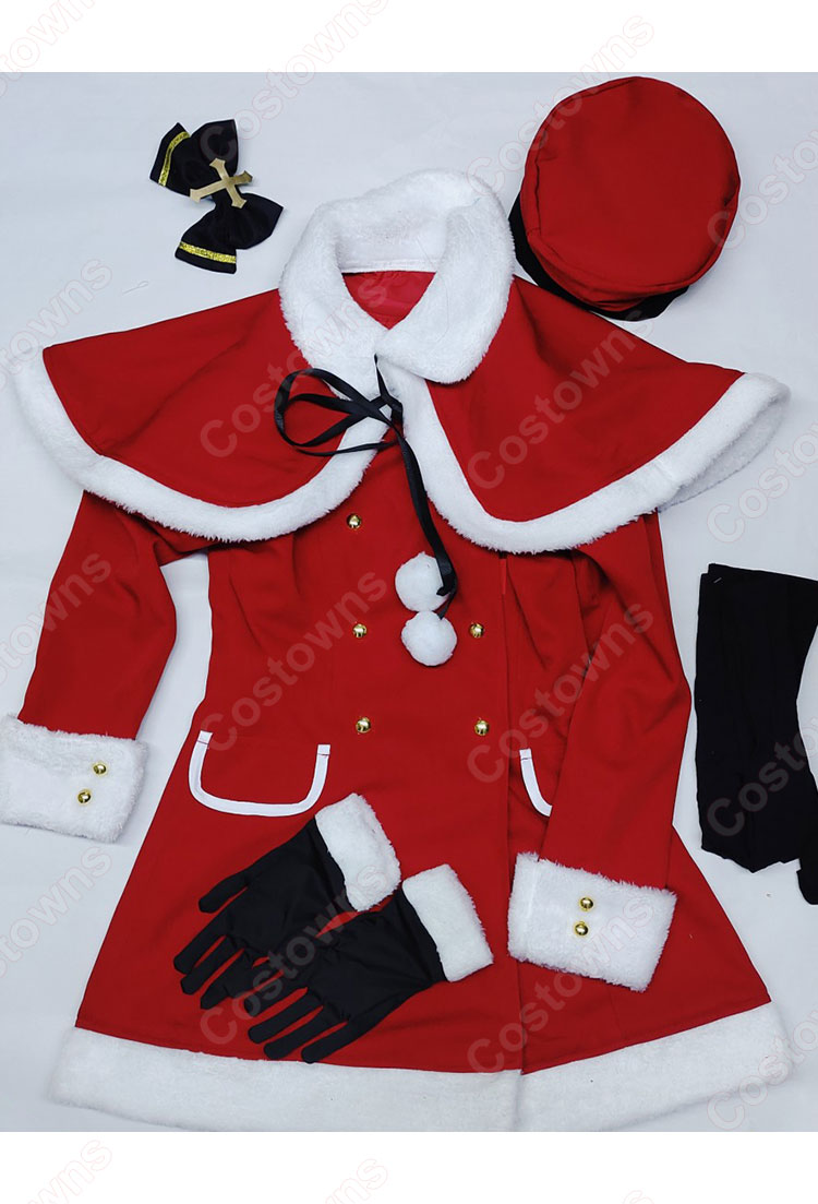 ブルーアーカイブ 鷲見セリナ クリスマス コスプレ衣装-4