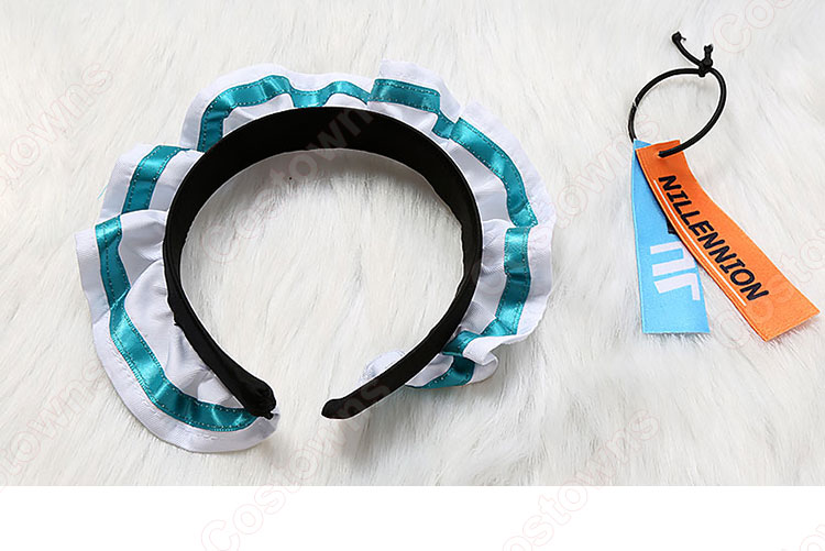 ブルーアーカイブ ミレニアムサイエンススクール 美甘ネル メイド服 コスプレ衣装-12