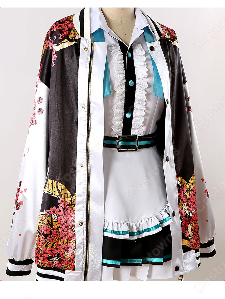 ブルーアーカイブ ミレニアムサイエンススクール 美甘ネル メイド服 コスプレ衣装-6