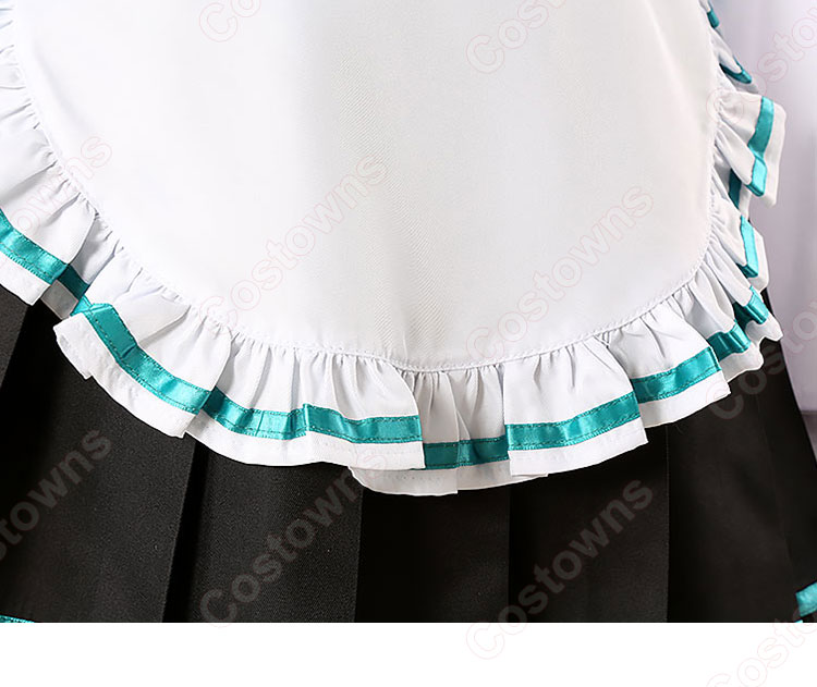 ブルーアーカイブ ミレニアムサイエンススクール 美甘ネル メイド服 コスプレ衣装-10
