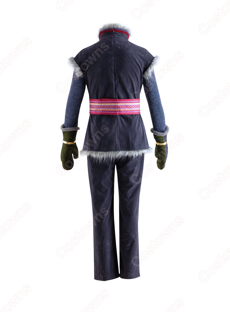 アナと雪の女王 クリストフ コスプレ衣装-5