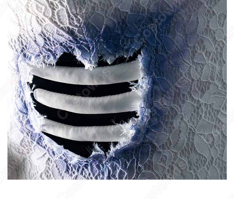 ティム・バートンのコープスブライド エミリー コスプレ衣装-8