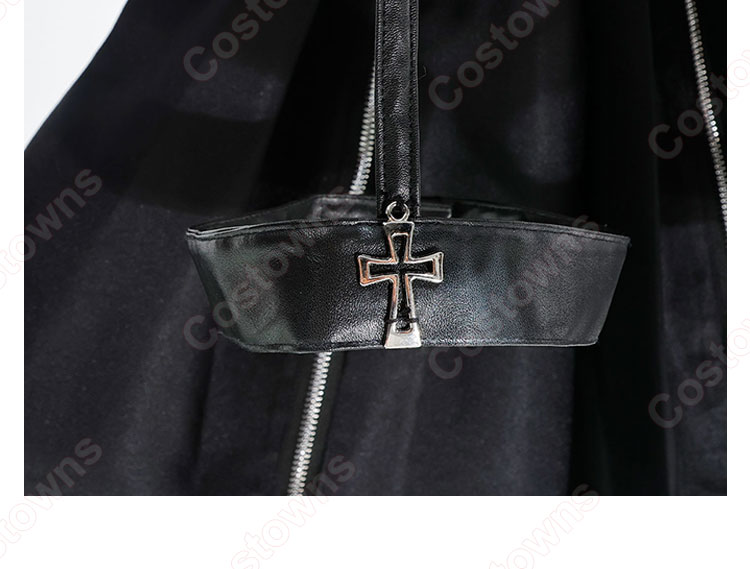 化物語 忍野忍 メイド服 コスプレ衣装-8