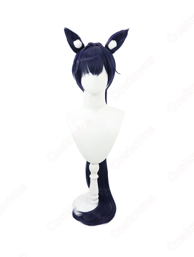 ブルーアーカイブ 黒見セリカ 正月 コスプレウィッグ-1