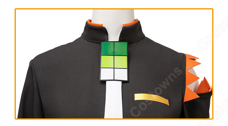 ポケットモンスター × 初音ミク ネギガナイト コスプレ衣装-4