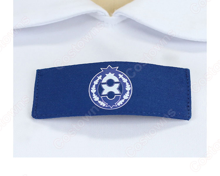 ポケモンSV DLC 後編・藍の円盤 ハルト ブルーベリー学園 秋 制服  コスプレ衣装-4