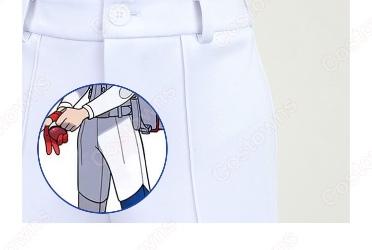 ポケモンSV DLC 後編・藍の円盤 アオイ ブルーベリー学園 春 制服 コスプレ衣装-5