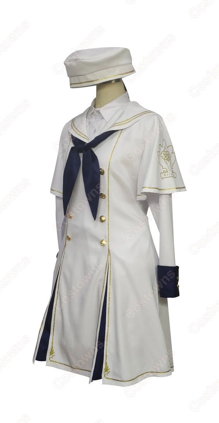 ブルーアーカイブ トリニティ総合学園 ティーパーティー 成員 制服 コスプレ衣装-2
