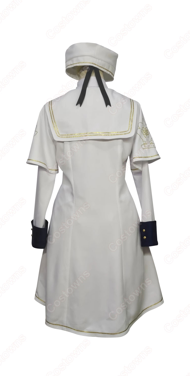 ブルーアーカイブ トリニティ総合学園 ティーパーティー 成員 制服 コスプレ衣装-3