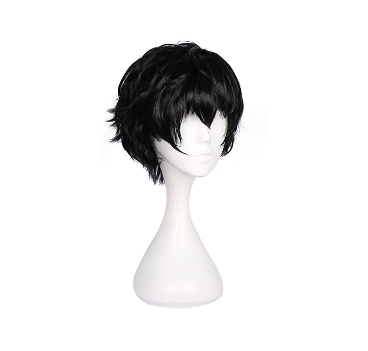 ペルソナ5 主人公(雨宮 蓮) 風 ウィッグ コスプレ キャラウィッグ ペルソナ5 主人公(雨宮蓮) 風 ウィッグ コスプレウィッグ キャラ
