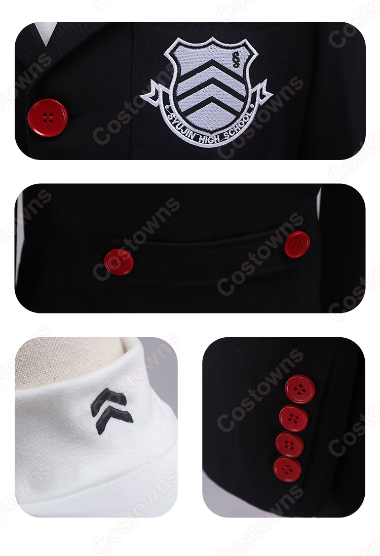 ペルソナ5 雨宮蓮 コスプレ衣装-3