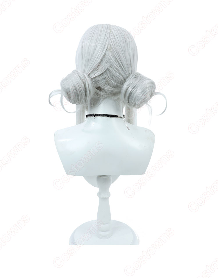 勝利の女神:NIKKE ビューティフルデイズ ブラン コスプレウィッグ-4
