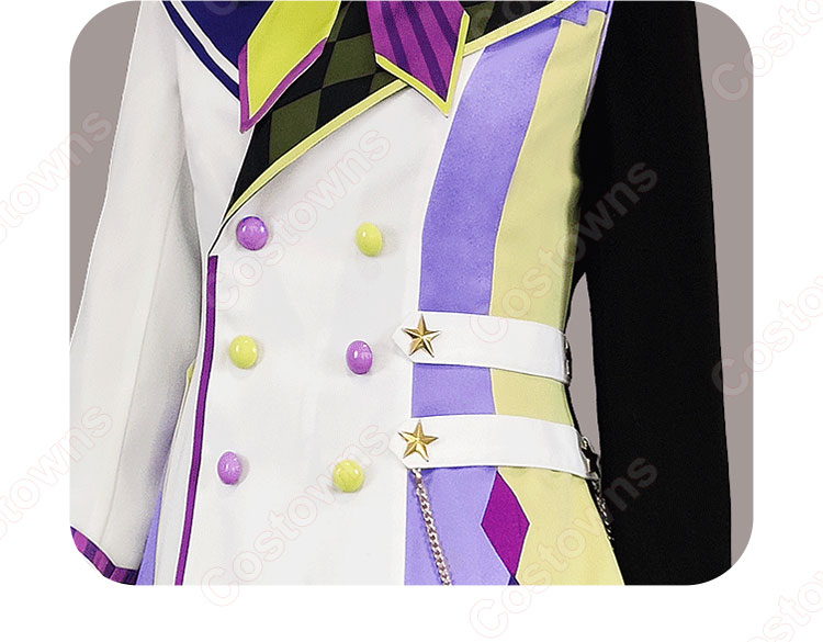 プロジェクトセカイ カラフルステージ! feat. 初音ミク ワンダーランズ×ショウタイム 神代類 コスプレ衣装-6