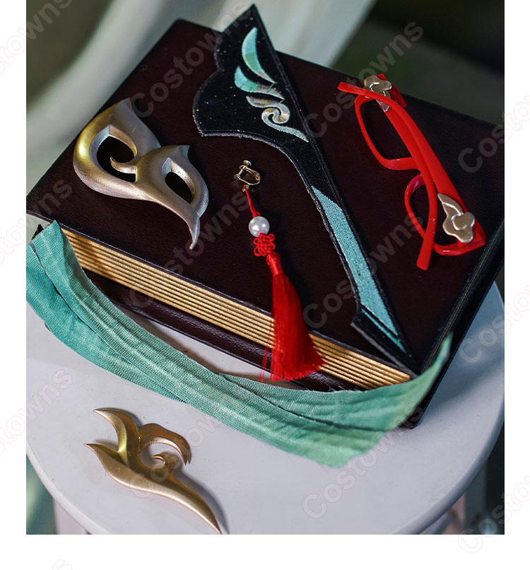 原神 閑雲(留雲借風真君) コスプレ衣装-15