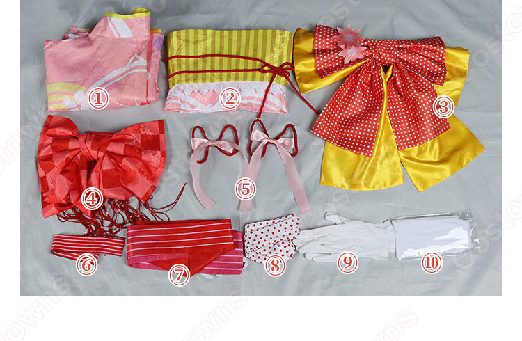 魔法少女まどか☆マギカ 鹿目まどか 晴着 コスプレ衣装 ホーム衣装-10