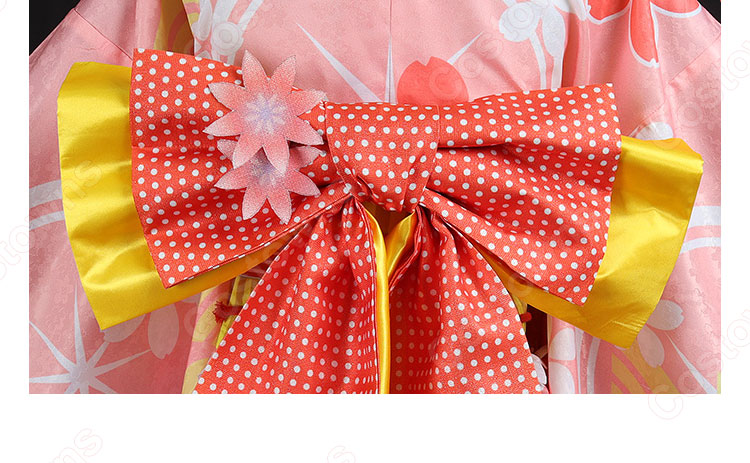 魔法少女まどか☆マギカ 鹿目まどか 晴着 コスプレ衣装 ホーム衣装-8