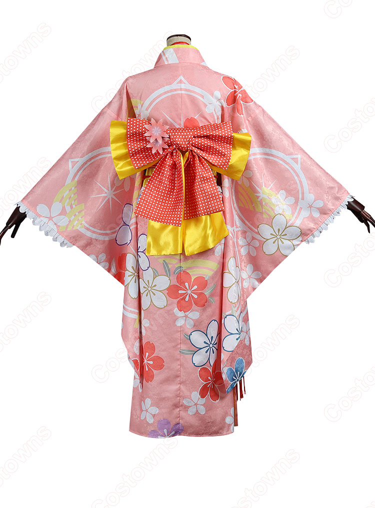 魔法少女まどか☆マギカ 鹿目まどか 晴着 コスプレ衣装 ホーム衣装-3