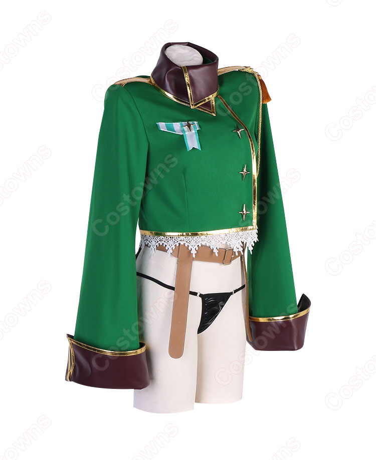 魔法少女にあこがれて 阿良河キウィ レオパルト コスプレ衣装-2