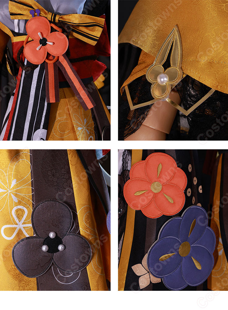 原神 フォンテーヌ 千織 コスプレ衣装-6