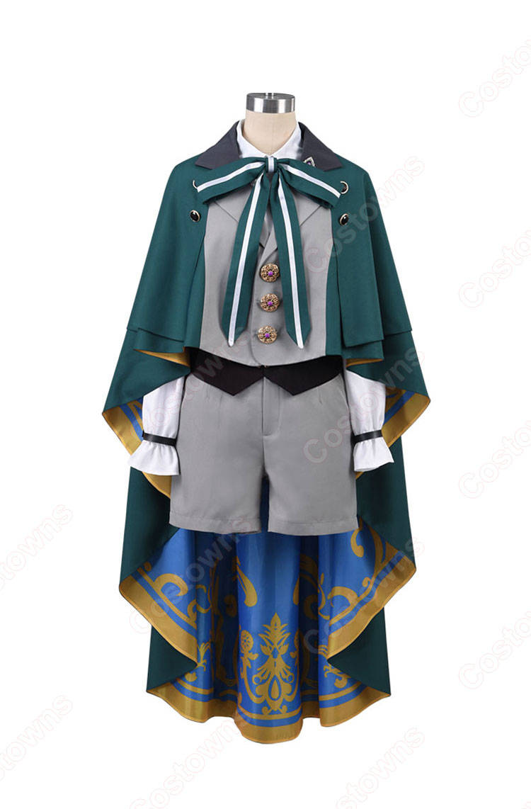 魔法使いの約束 北の国 スノウ 子供姿 コスプレ衣装-1