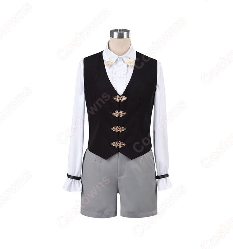 魔法使いの約束 北の国 子供姿 ホワイト コスプレ衣装-3