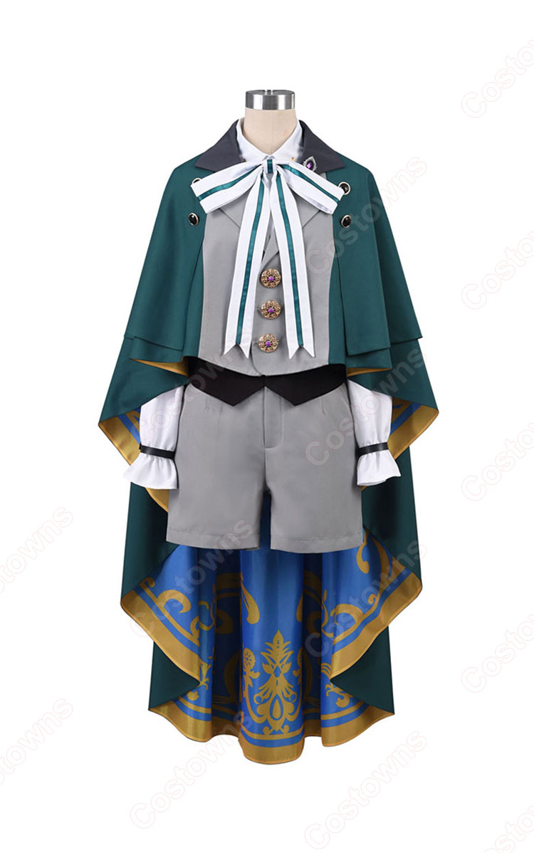 魔法使いの約束 北の国 子供姿 ホワイト コスプレ衣装-1