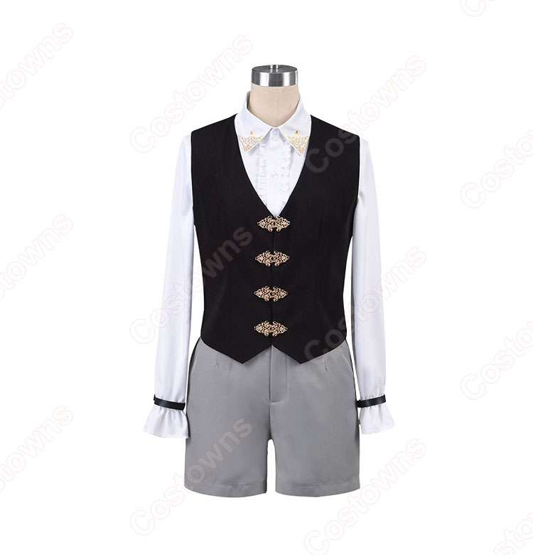 魔法使いの約束 北の国 スノウ 子供姿 コスプレ衣装-3