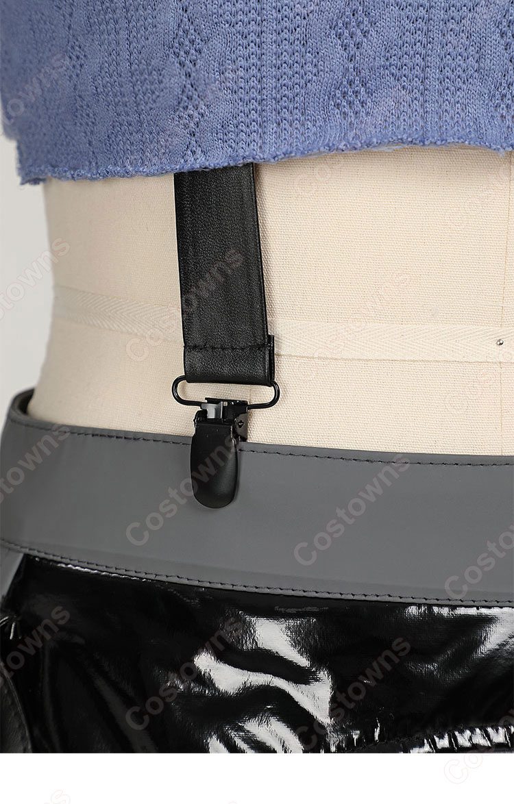 ファイナルファンタジーVII エバークライシス ティファ・ロックハート メタルフット コスプレ衣装-11