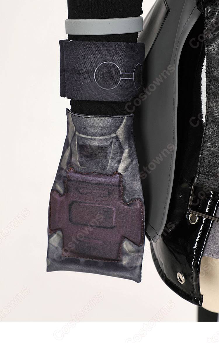 ファイナルファンタジーVII エバークライシス ティファ・ロックハート メタルフット コスプレ衣装-10