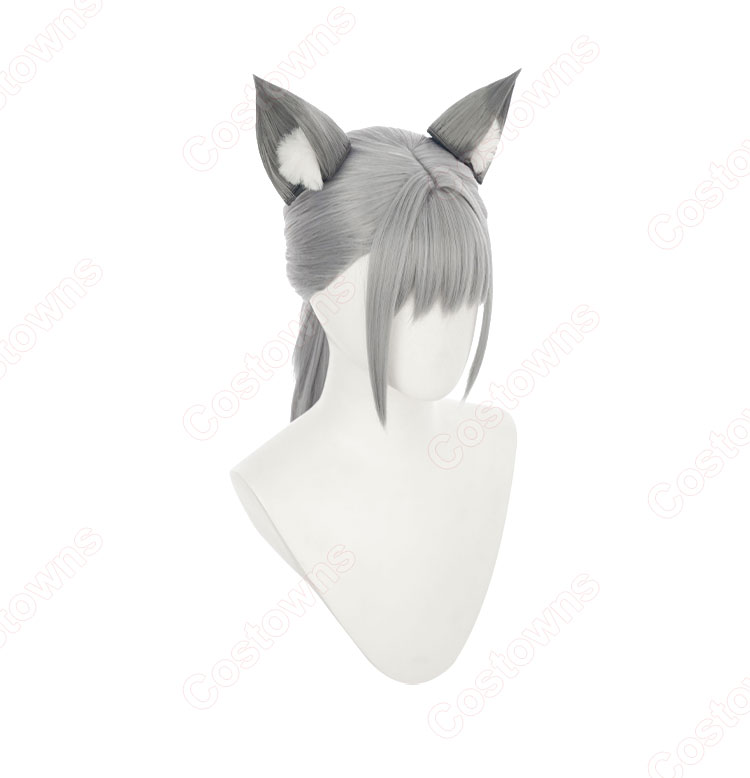 ブルーアーカイブ 砂狼シロコ 水着 コスプレウィッグ-3