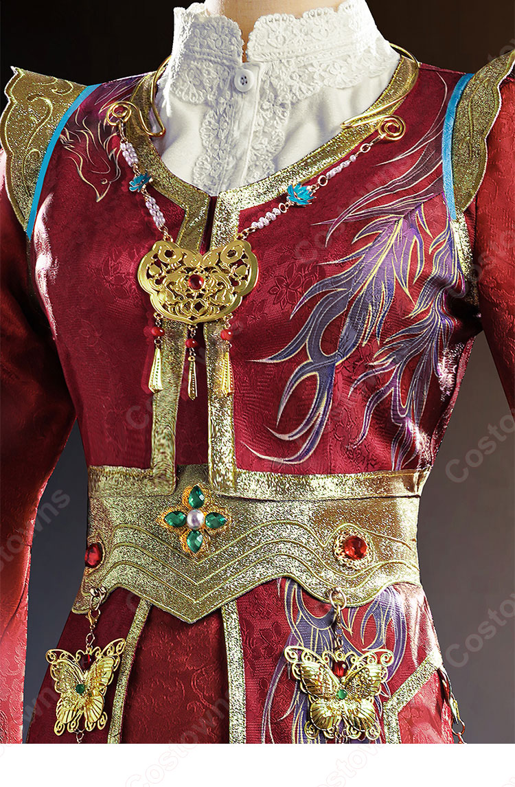 IdentityV 第五人格 昆虫学者 メリー・プリニウス 箜篌 コスプレ衣装-5