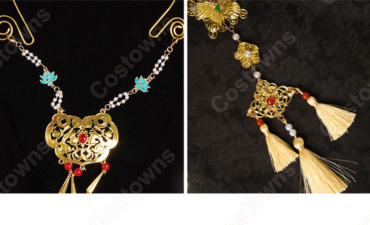 IdentityV 第五人格 昆虫学者 メリー・プリニウス 箜篌 コスプレ衣装-10