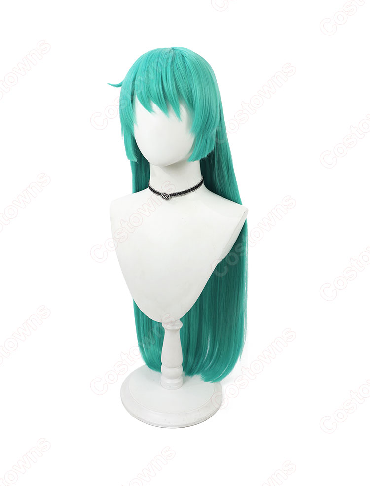 魔法少女にあこがれて 水神小夜 マジアアズール コスプレウィッグ-3