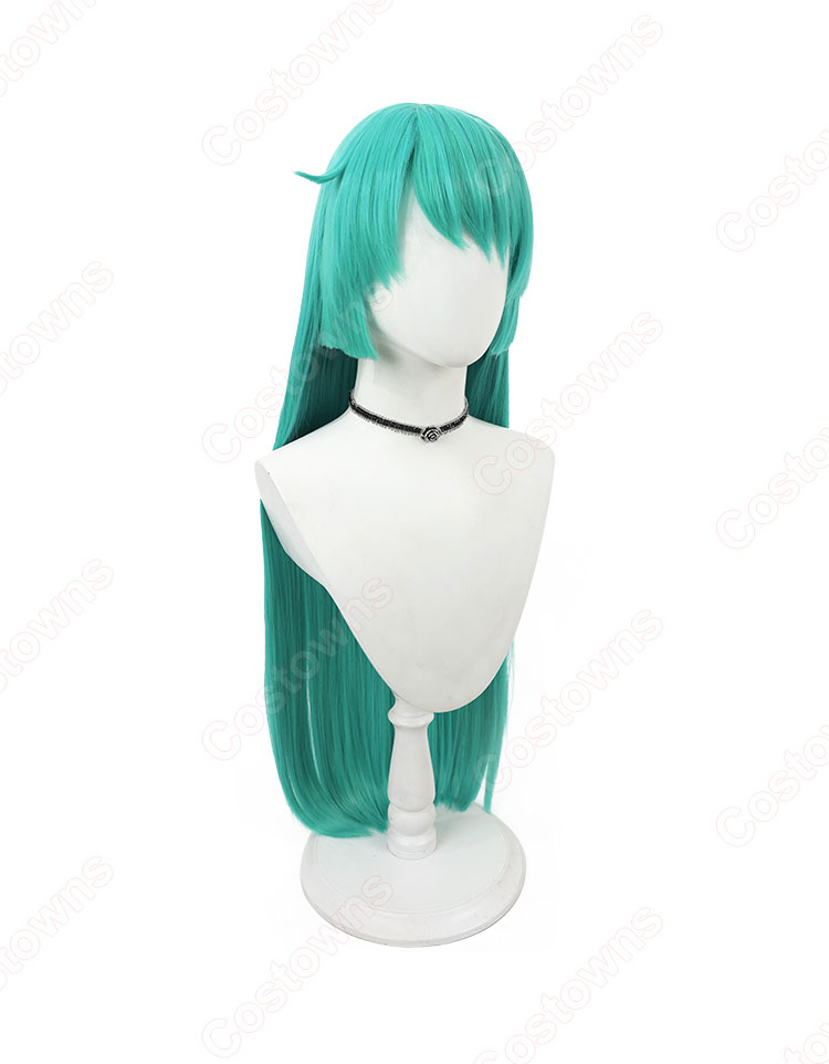 魔法少女にあこがれて 水神小夜 マジアアズール コスプレウィッグ-2
