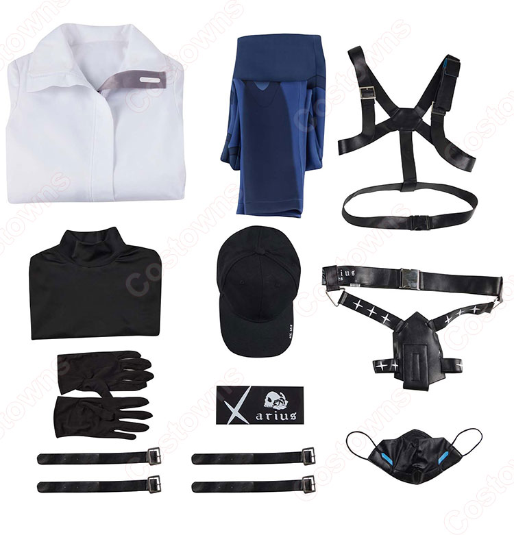 ブルーアーカイブ 錠前サオリ コスプレ衣装-15