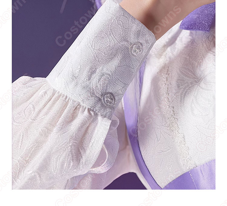 Re:ゼロから始める異世界生活 Memory Snow エミリア コスプレ衣装-6