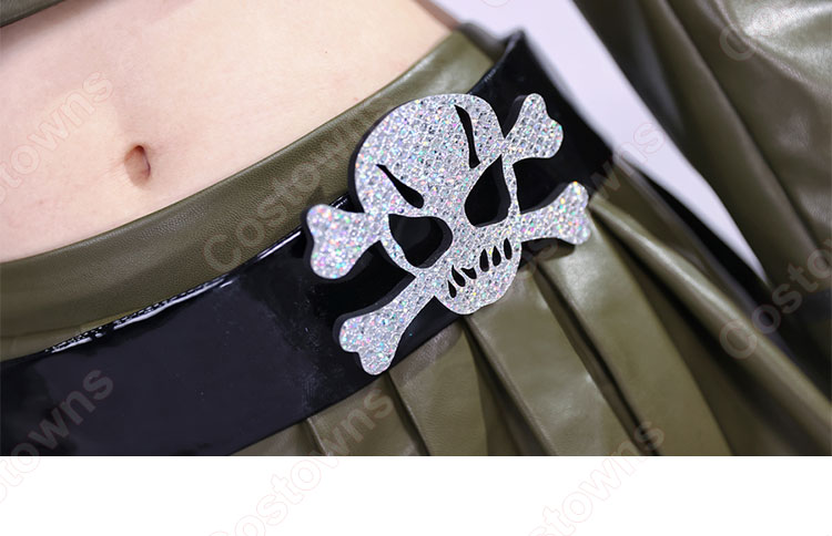 家庭教師ヒットマンREBORN! クローム 髑髏 コスプレ衣装-6