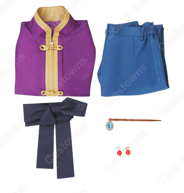 プリンセスピーチ Showtime! ピーチ姫 功夫 コスプレ衣装-6