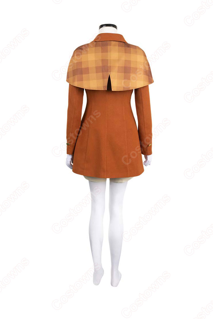 プリンセスピーチ Showtime! ピーチ姫 探偵 コスプレ衣装-3