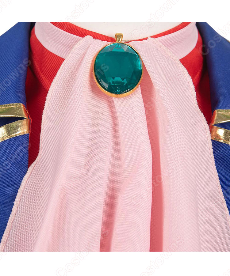 プリンセスピーチ Showtime! ピーチ姫 剣士 コスプレ衣装-4