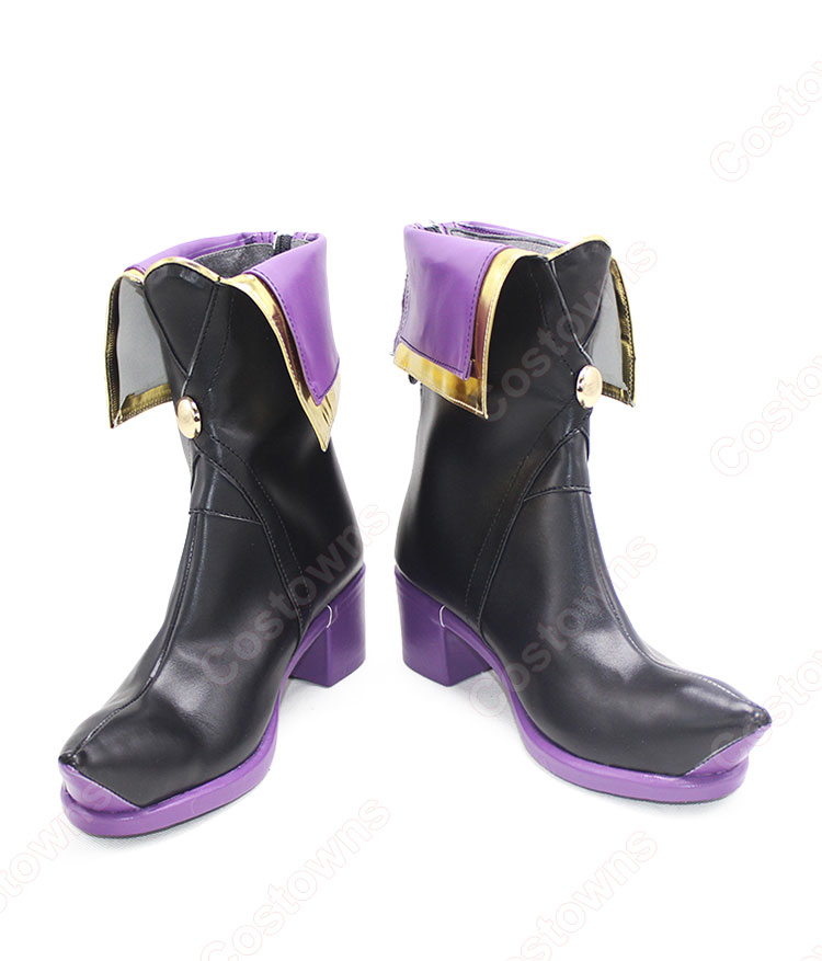 魔女の旅々 灰の魔女 イレイナ コスプレ靴-1