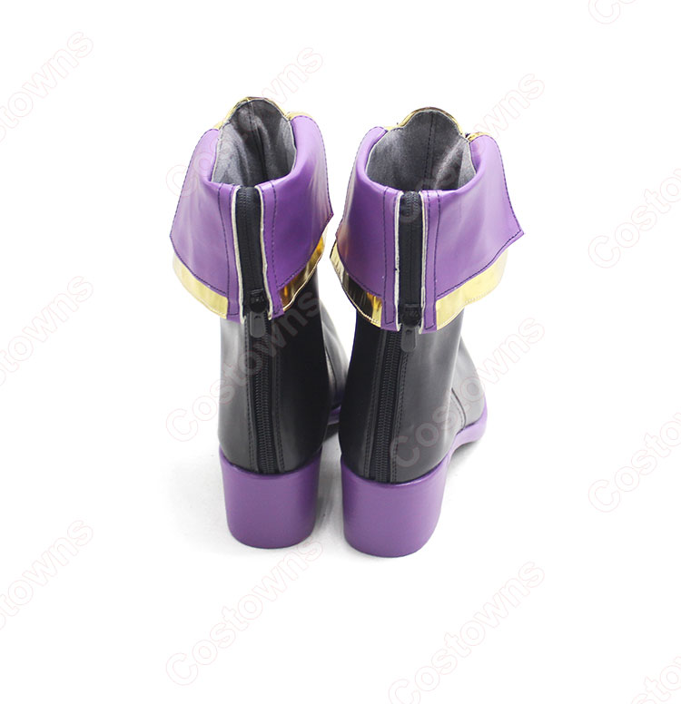 魔女の旅々 灰の魔女 イレイナ コスプレ靴-4